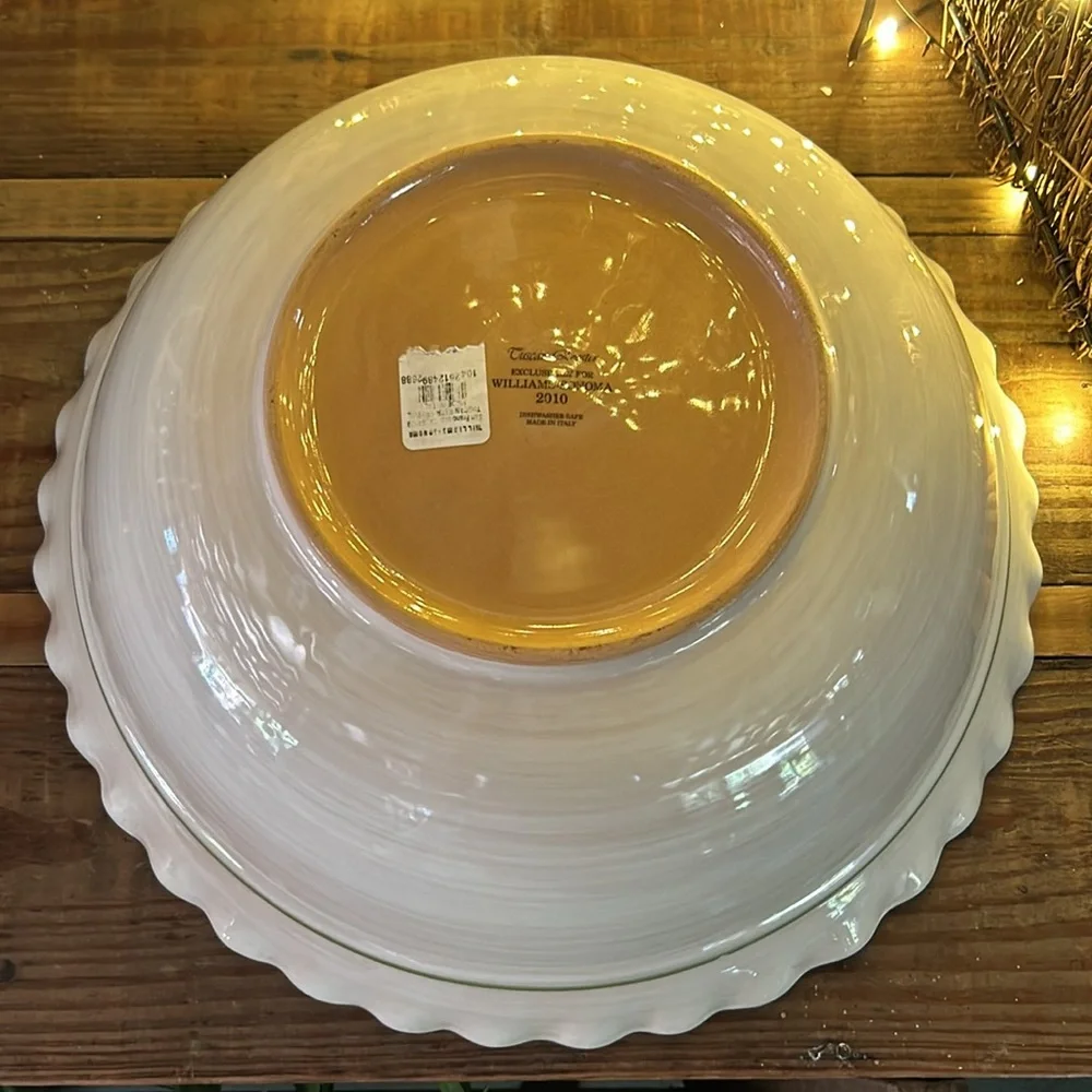 Williams Sonoma RARE Tuscan Rooster Bowl NEVER USED